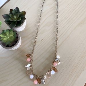Gem and Shell Necklace